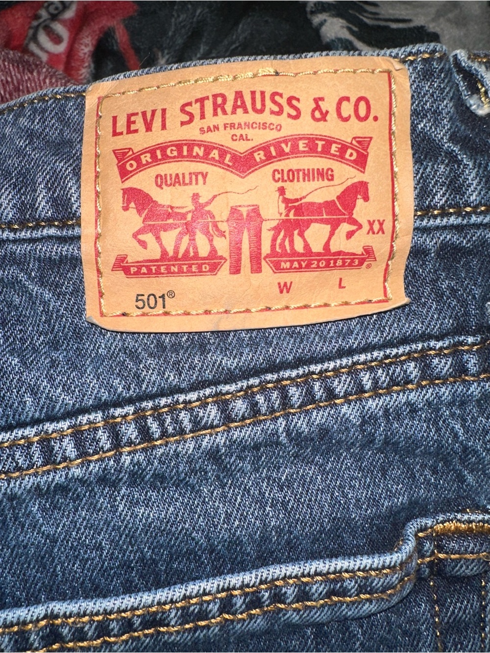 Levi’s 501 Original High Rise - Picture 3 of 4